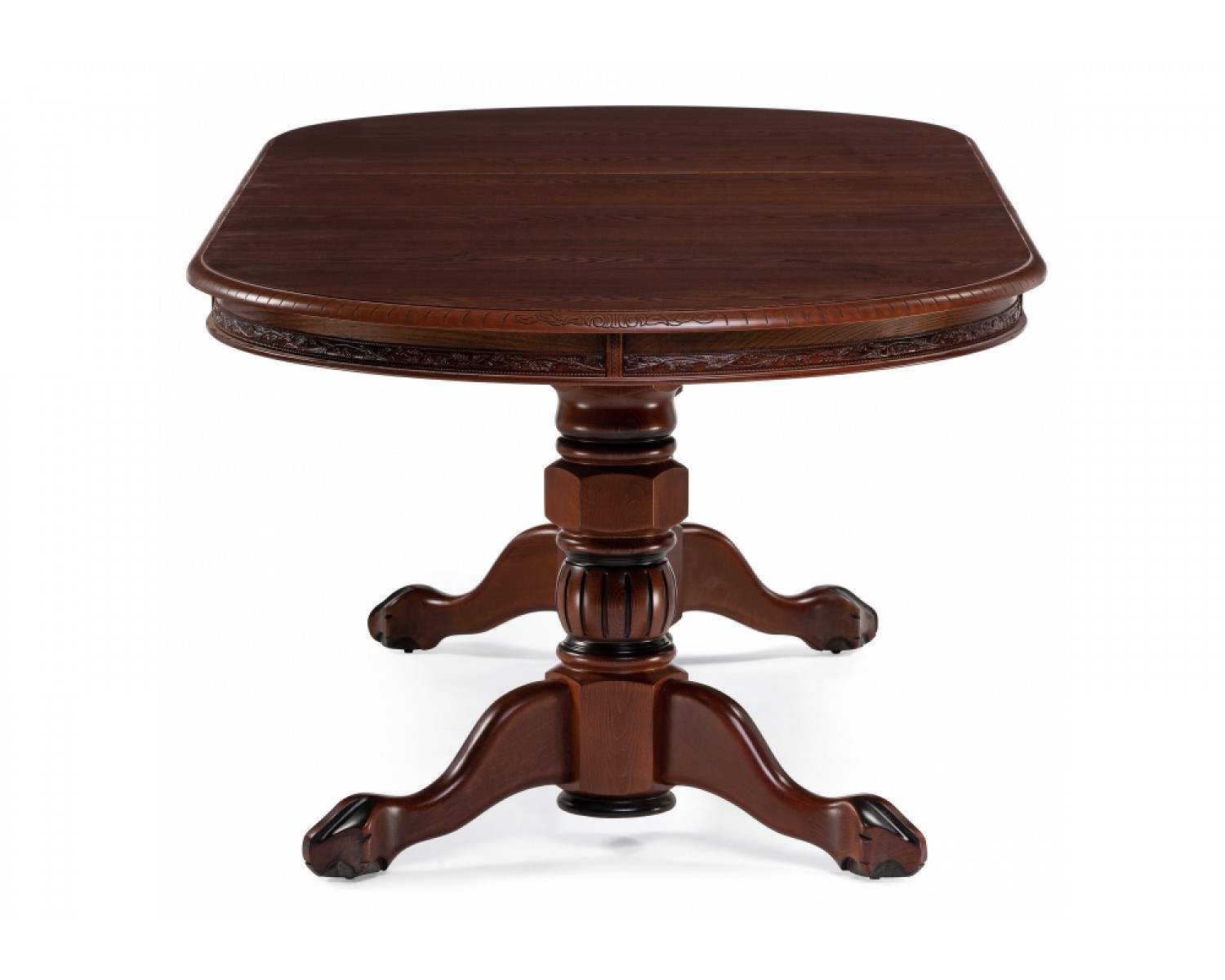 Деревянный стол Кантри орех с коричневой патиной