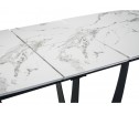 Обеденная группа Аунге velutto 32 / белый мрамор / графит