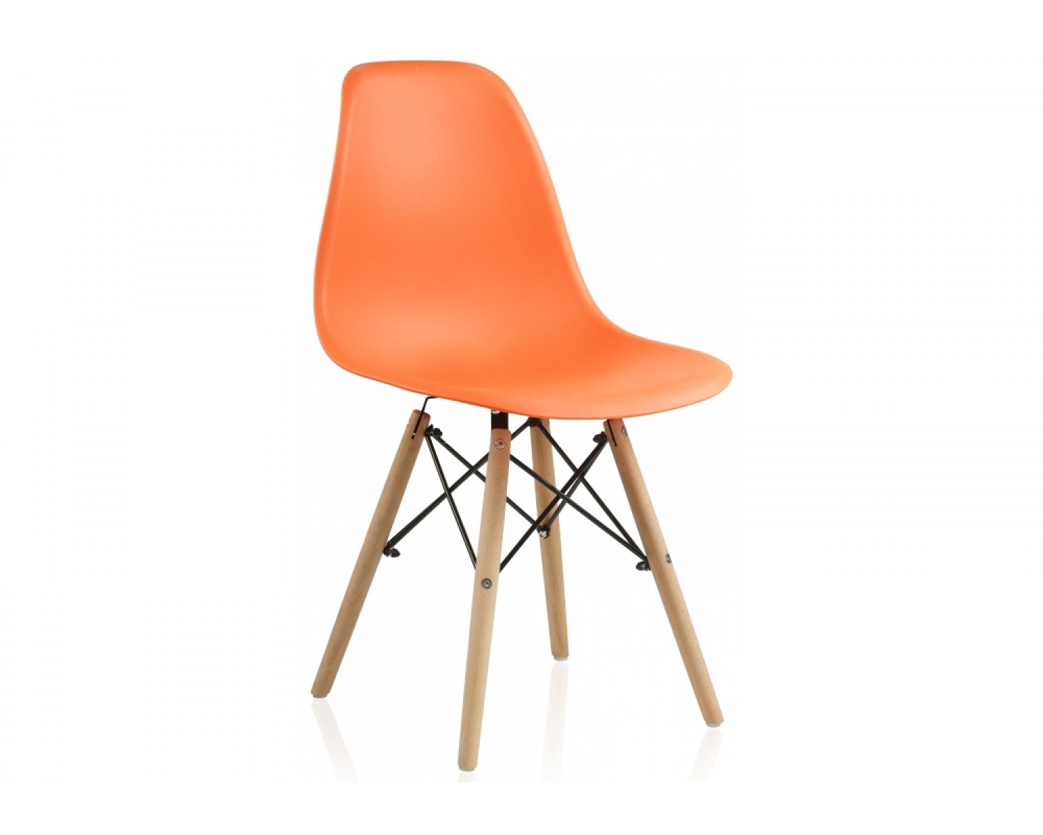 Пластиковый стул Eames PC-015 orange