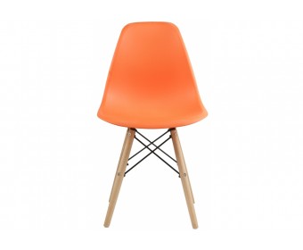 Пластиковый стул Eames PC-015 orange