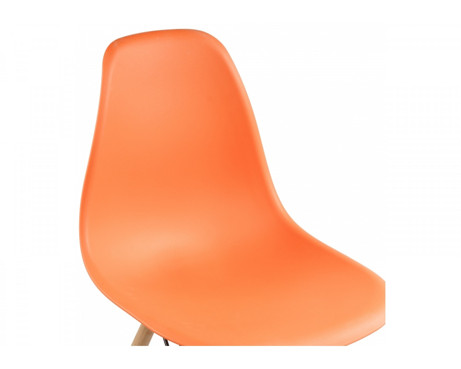 Пластиковый стул Eames PC-015 orange