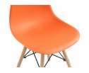 Пластиковый стул Eames PC-015 orange