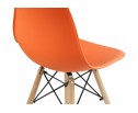 Пластиковый стул Eames PC-015 orange