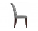 Стул Amelia dark walnut / fabric grey