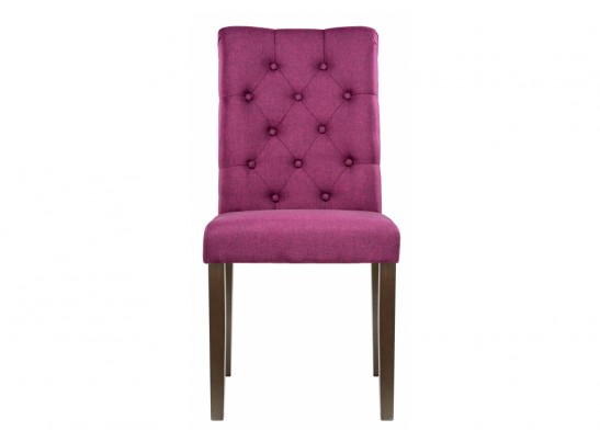 Стул Amelia dark walnut / fabric purple