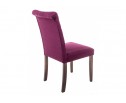 Стул Amelia dark walnut / fabric purple