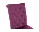 Стул Amelia dark walnut / fabric purple
