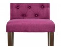 Стул Amelia dark walnut / fabric purple