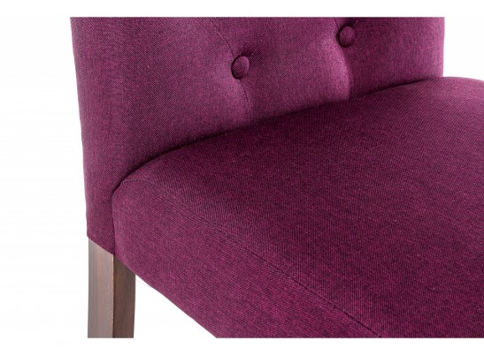 Стул Amelia dark walnut / fabric purple