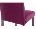 Стул Amelia dark walnut / fabric purple