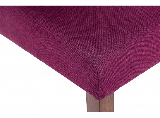 Стул Amelia dark walnut / fabric purple