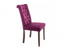 Стул Amelia dark walnut / fabric purple