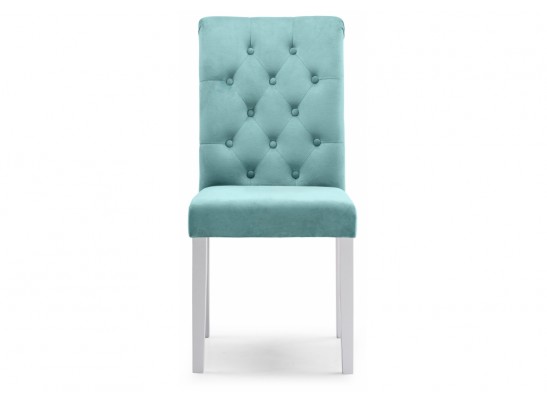 Стул Amelia white / fabric tiffany