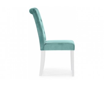 Стул Amelia white / fabric tiffany