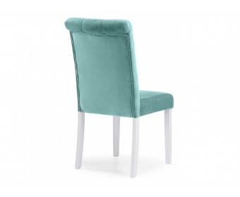 Стул Amelia white / fabric tiffany