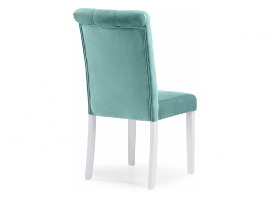 Стул Amelia white / fabric tiffany