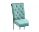 Стул Amelia white / fabric tiffany