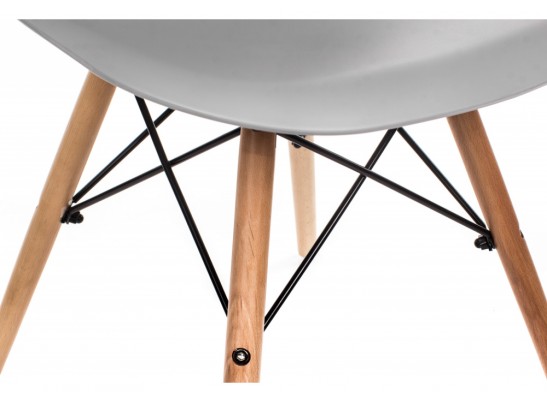 Стул Eames PC-015 серый