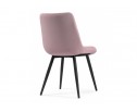 Стул на металлокаркасе Fox black / light purple