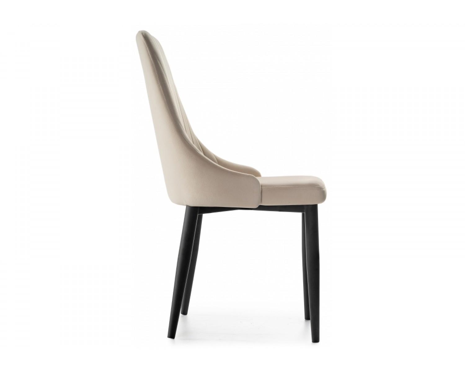 Стул на металлокаркасе Kora beige / black