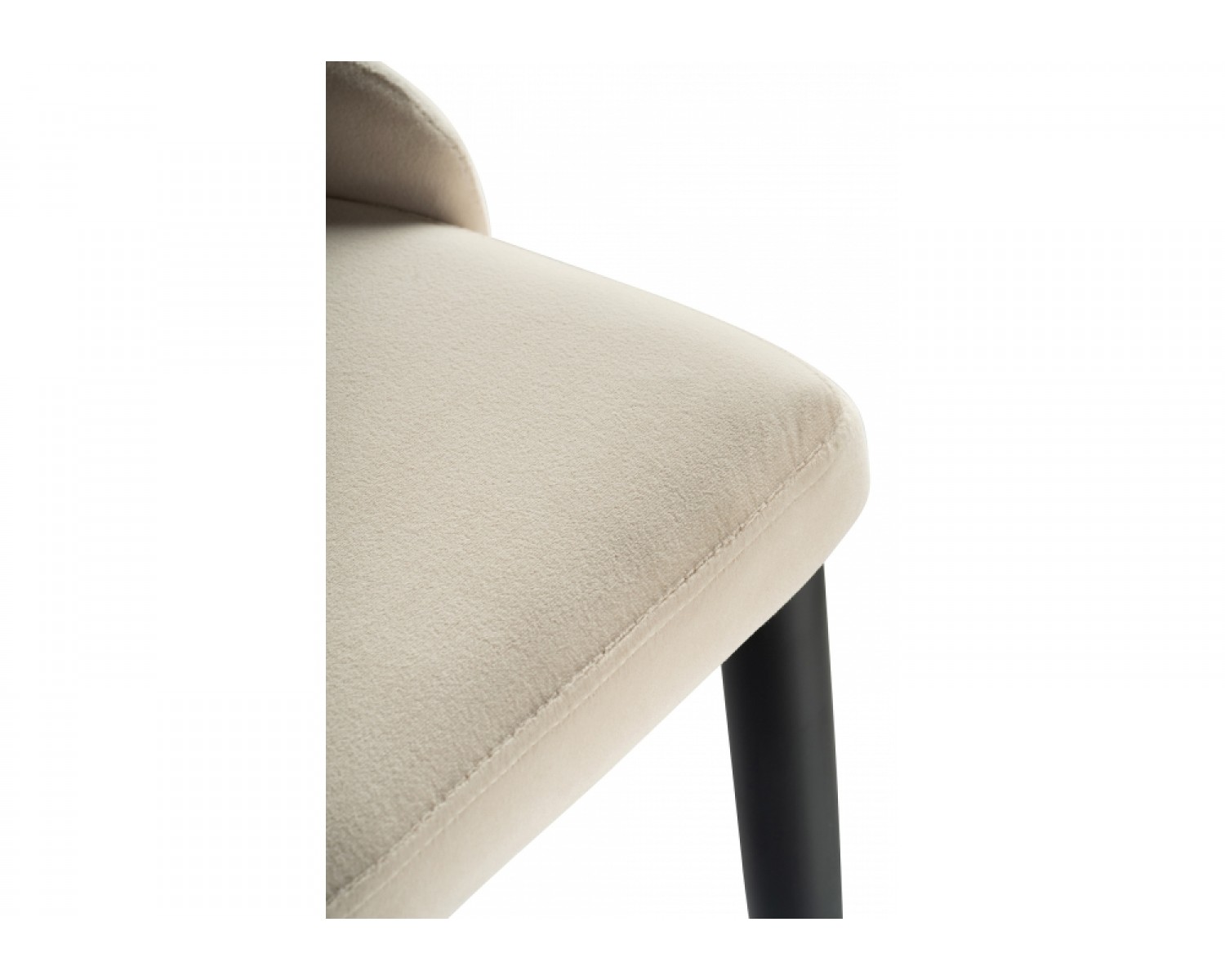 Стул на металлокаркасе Kora beige / black