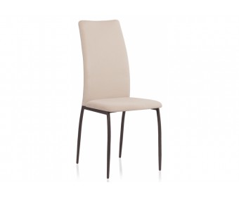 Стул на металлокаркасе Tod beige / black