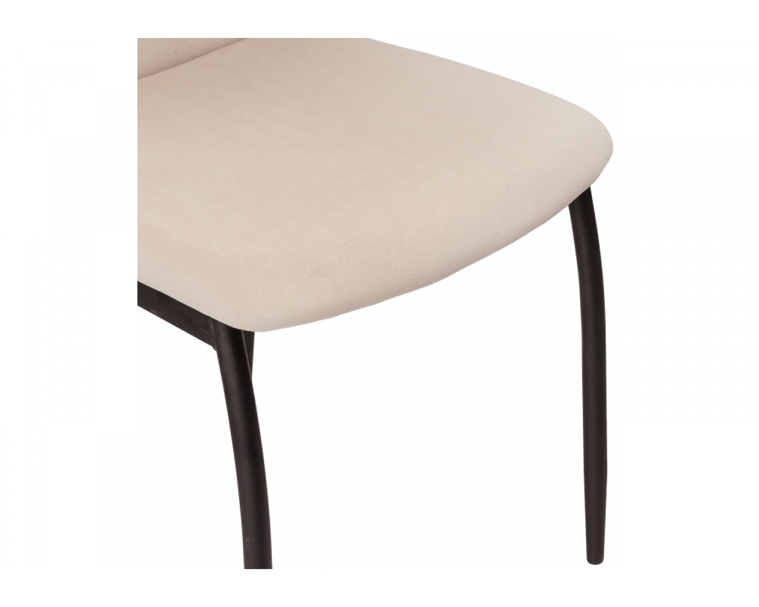 Стул на металлокаркасе Tod beige / black