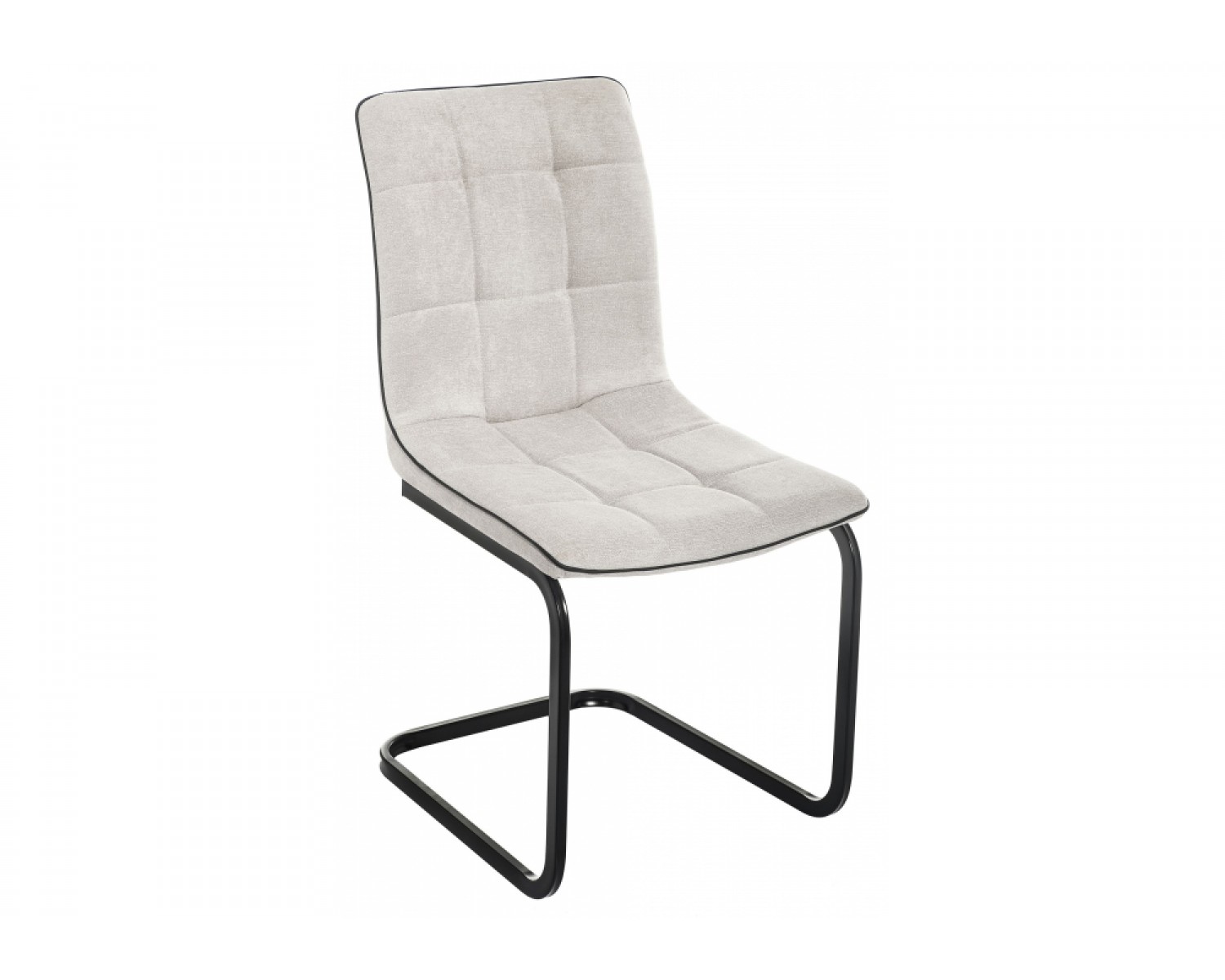 Стул Nana light grey / black