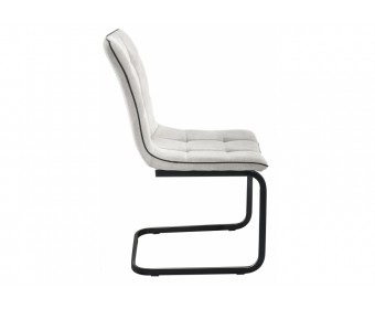 Стул Nana light grey / black