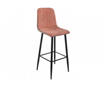 Барный стул Marvin terracotta / brown
