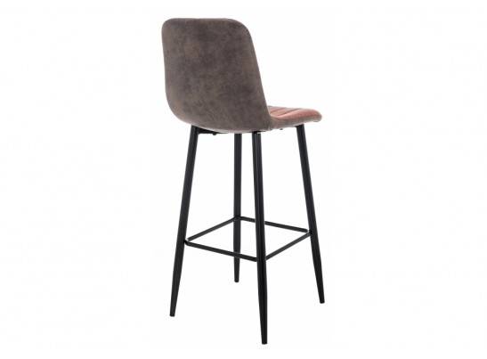Барный стул Marvin terracotta / brown