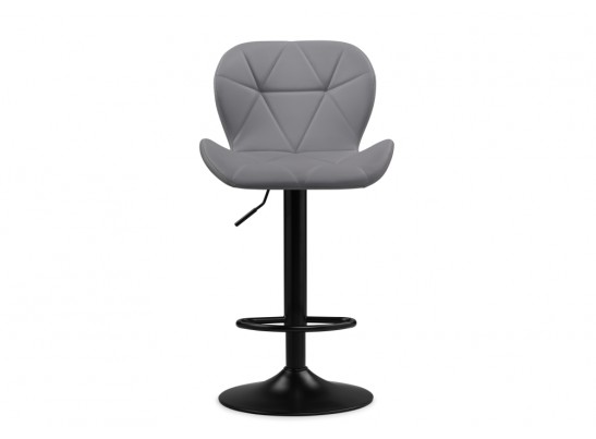Барный стул Trio light gray / black