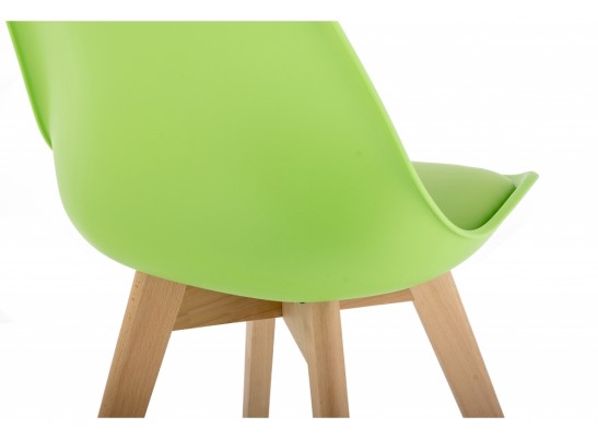 Деревянный стул Bonuss green