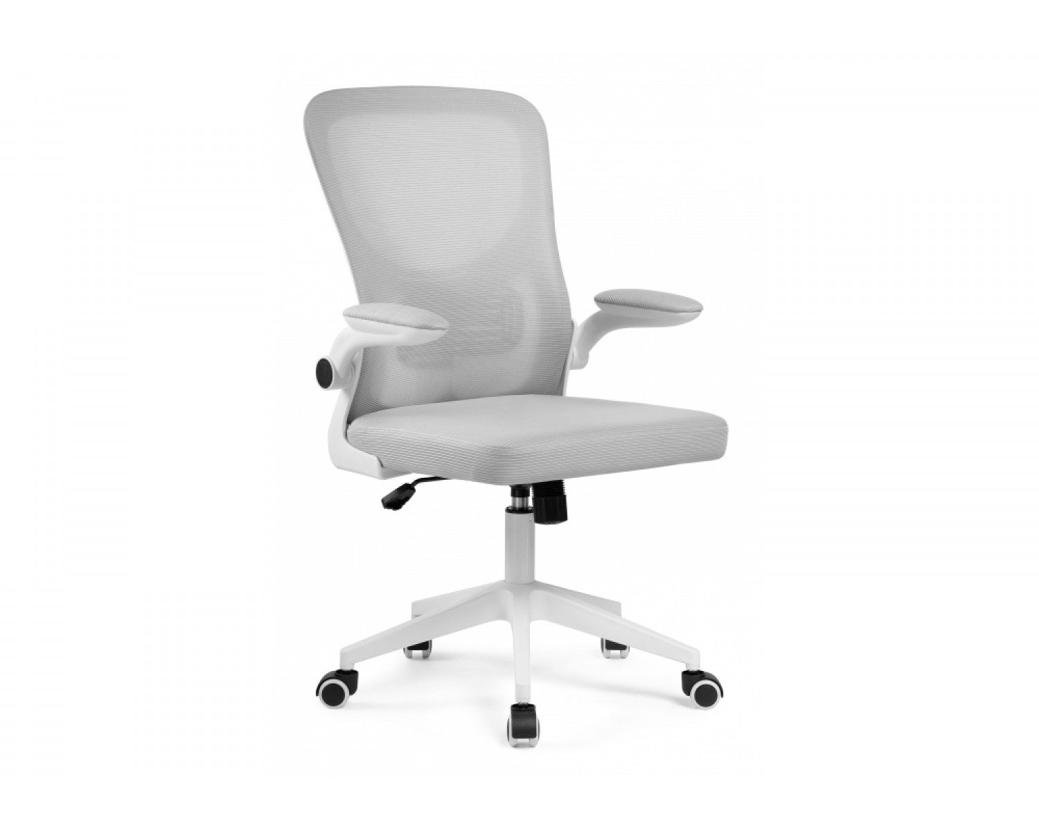 Компьютерное кресло Konfi light gray / white