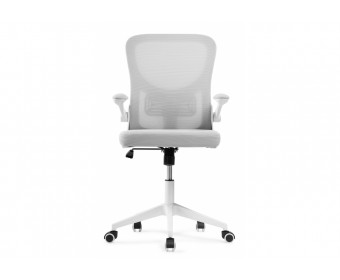 Компьютерное кресло Konfi light gray / white