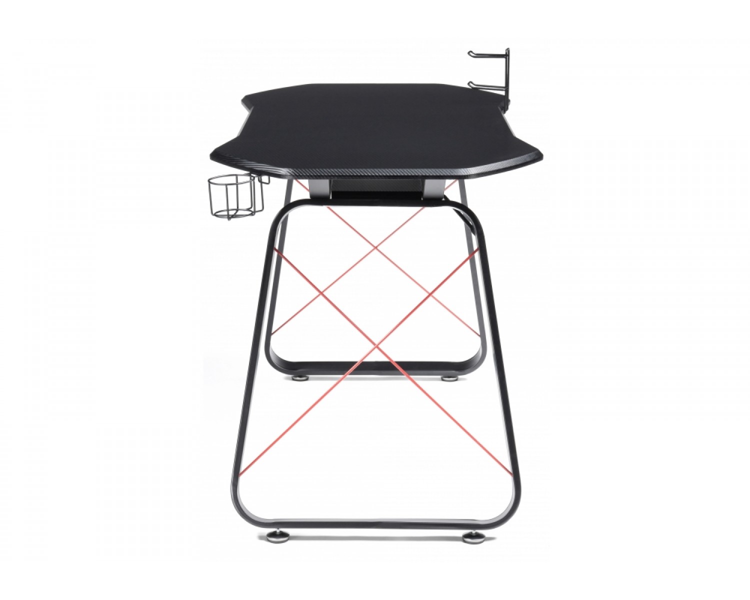 Компьютерный стол Koni 130х65х76 black / red
