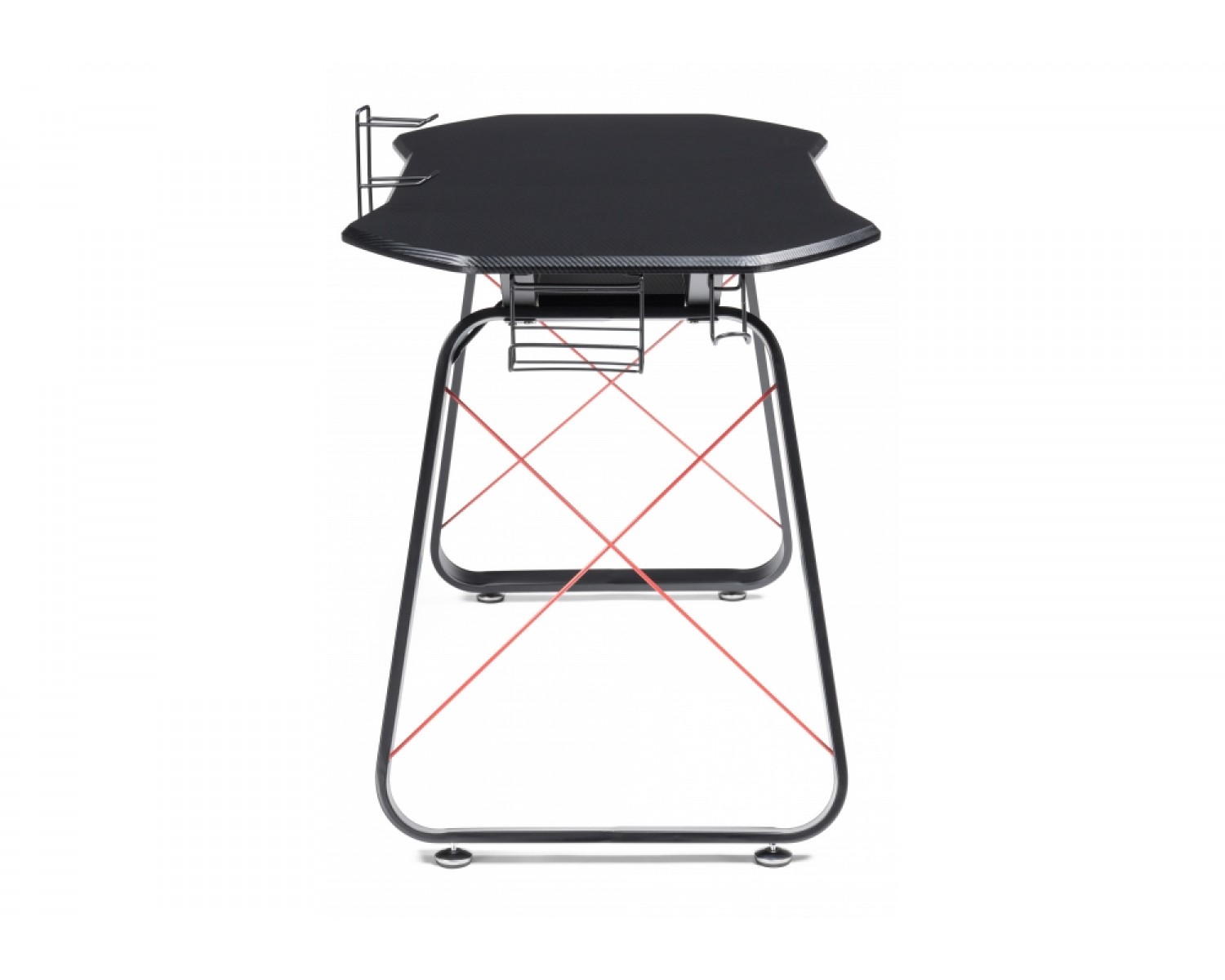 Компьютерный стол Koni 130х65х76 black / red