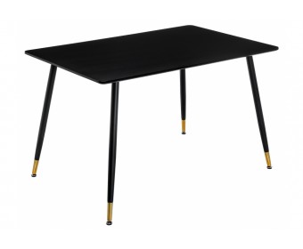 Обеденная группа Миано black / gold