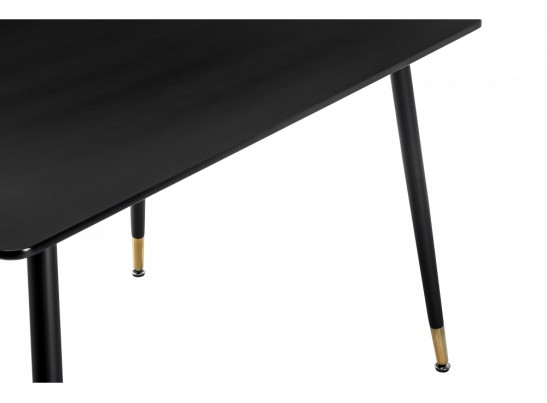 Обеденная группа Миано black / gold