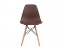 Пластиковый стул Eames PC-015 brown
