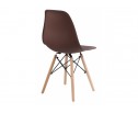 Пластиковый стул Eames PC-015 brown