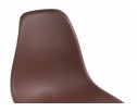 Пластиковый стул Eames PC-015 brown