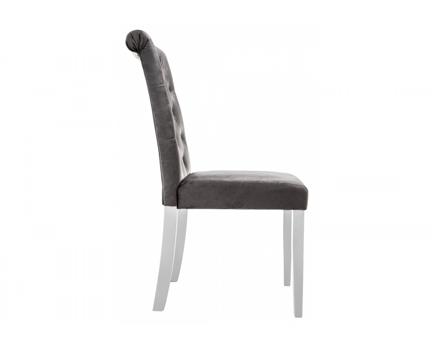Стул Amelia white / fabric grey