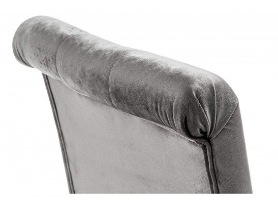 Стул Amelia white / fabric grey