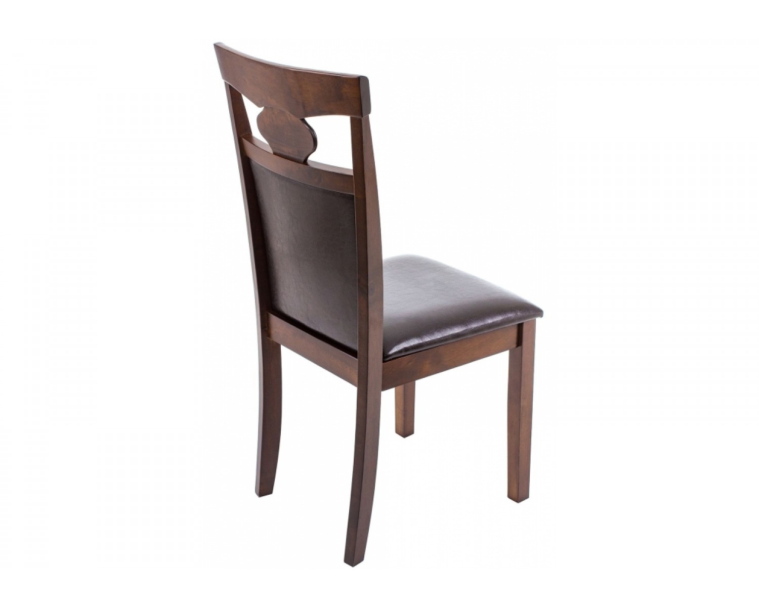 Стул деревянный Luiza dirty oak / dark brown