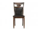 Стул деревянный Luiza dirty oak / dark brown