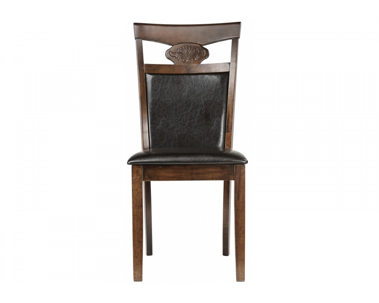 Стул деревянный Luiza dirty oak / dark brown