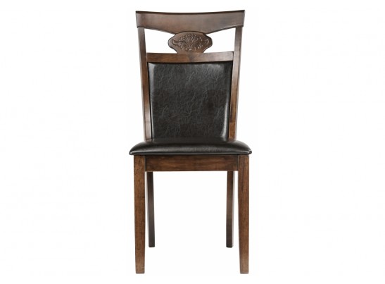 Стул деревянный Luiza dirty oak / dark brown