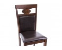 Стул деревянный Luiza dirty oak / dark brown