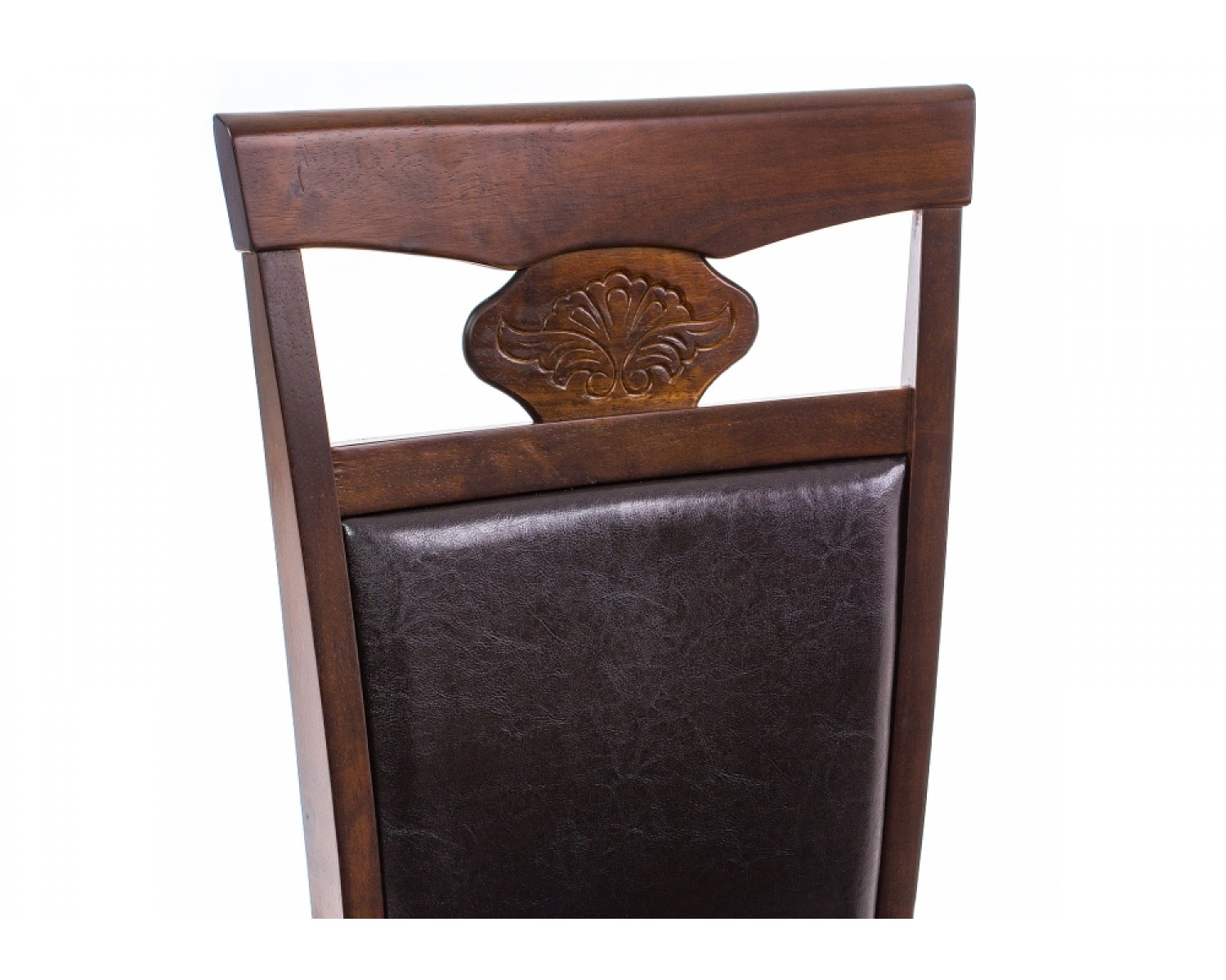 Стул деревянный Luiza dirty oak / dark brown
